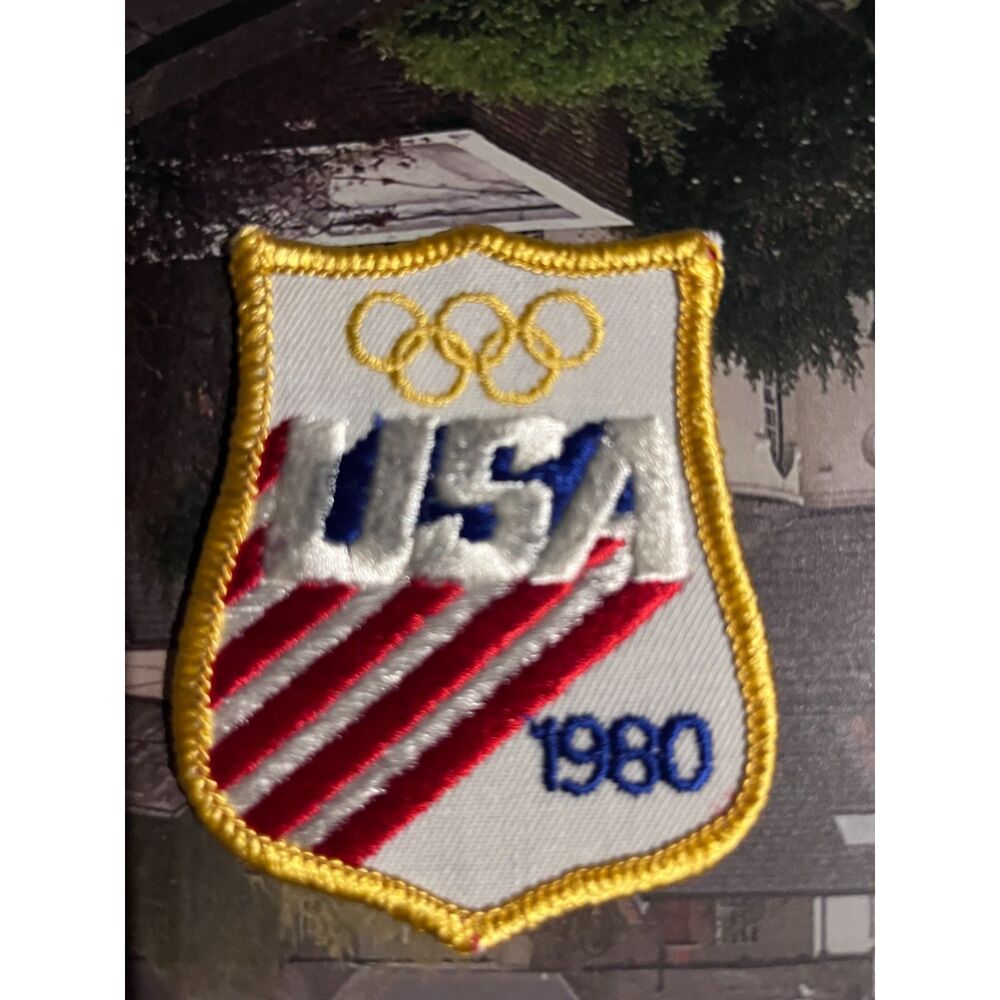 1980 USA Olympic Patch NEW never used